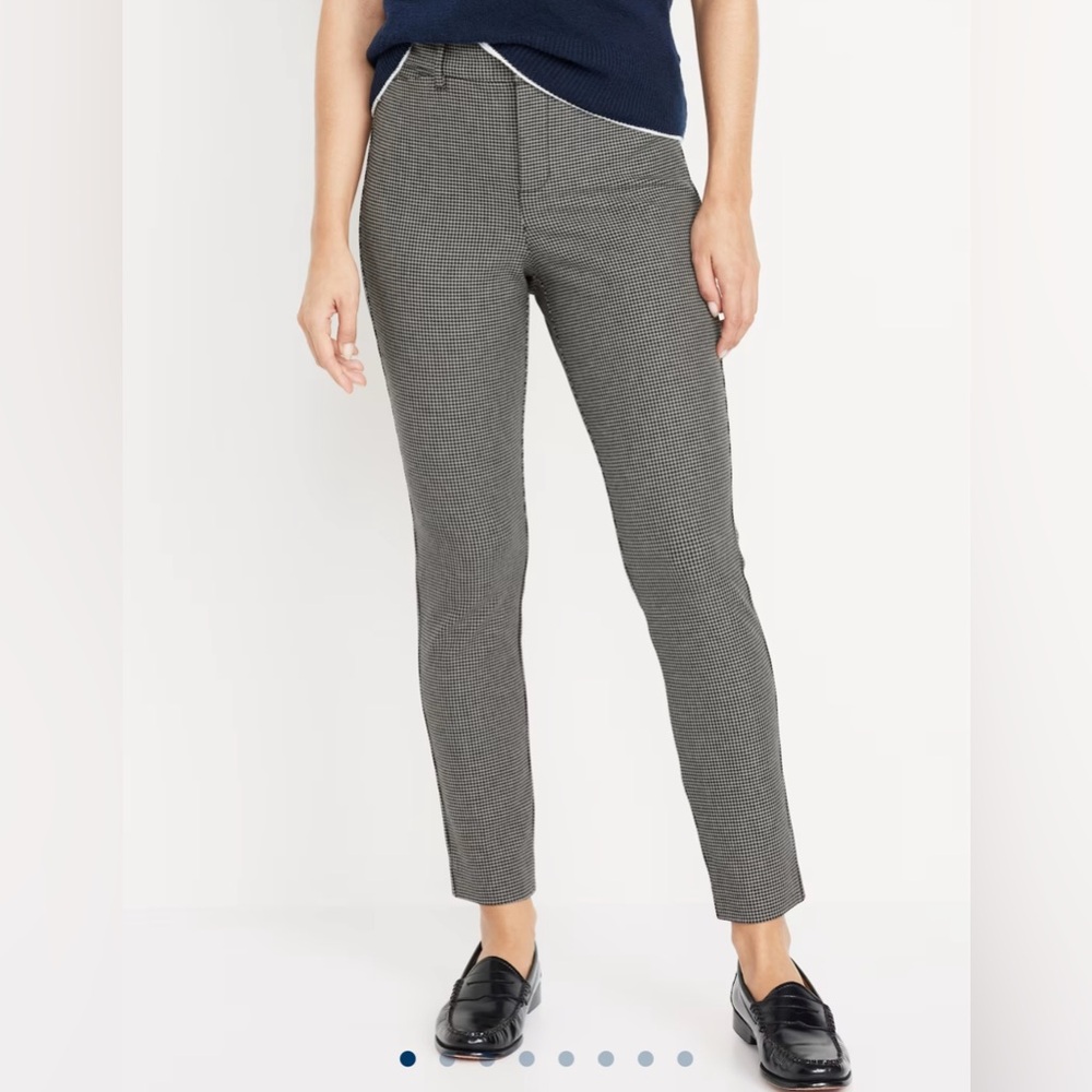 High-Waisted Pixie Skinny Ankle Pants - NWT